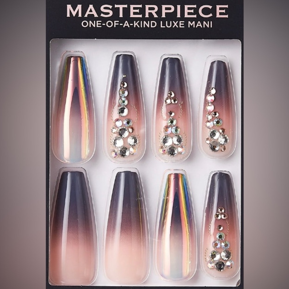 KISS Ombré “Royal Gardens” Masterpiece Jeweled Gel Nail Kit